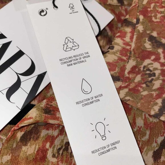 ZARA The Nico Blouse – Size L - NWT - Picture 9 of 9